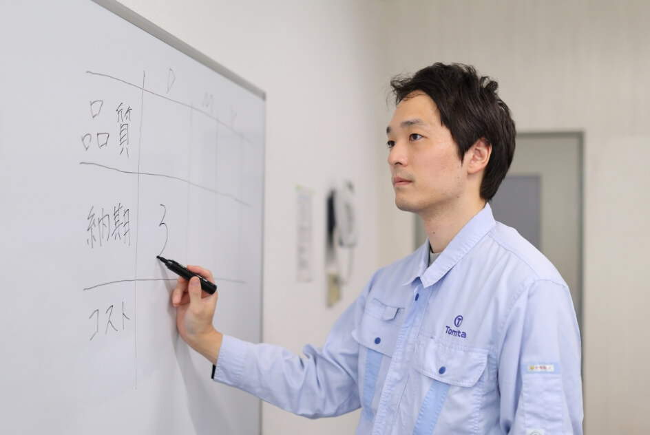 新規素材を安定製造するには時間を要する